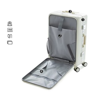 Ea240 thực hiện trên tùy chỉnh với logo Bìa mini sang trọng vali hành lý Hộp quà tặng cho phụ nữ thông minh đi du lịch thiết kế vali - Product Image 4