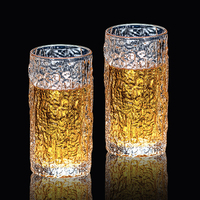 Nouveau Design Classique Simple Bulle Tasses En Verre Transparent Eau Jus Potable Tumler verrerie Forme Ronde Maison Hôtel