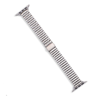 Tali Jam Tangan Pintar Logam Stainless Steel Baru untuk Apple Watch Seri 11 10 9 s11 42mm 46mm 49mm Gelang Jam Tangan