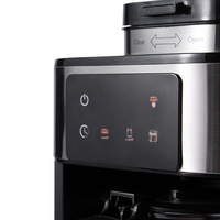 Electrodomésticos OEM ODM, Cafetera de Goteo de 1050W, Cafetera Espresso Comercial Portátil con Control Táctil para Oficina y Hogar