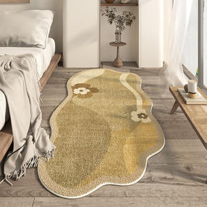Gran oferta, alfombra simple e irregular para sala de estar, resistente a la suciedad y fácil de mantener, alfombrilla para mesa de centro - Product Image 5
