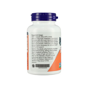 Suplemento de selenio de alta calidad 250 Mcg Support Cápsulas de función inmune para adultos Suplemento de selenio - Product Image 6