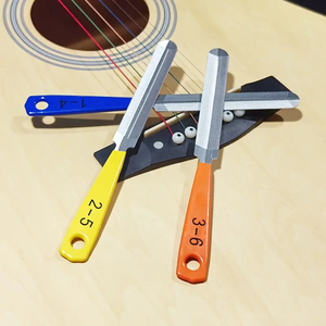 Lot <span class=keywords><strong>de</strong></span> 3 limes à nut <span class=keywords><strong>de</strong></span> guitare à double tranchant, outils <span class=keywords><strong>de</strong></span> <span class=keywords><strong>luthier</strong></span> pour le rainurage des nut et le couronnement des frettes - Product Image 2