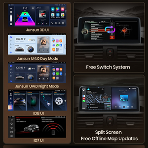 Junsun không dây Carplay <span class=keywords><strong>Android</strong></span> Auto Car đài phát thanh cho BMW X1 F48 X2 F49 2017 2020 đa phương tiện <span class=keywords><strong>GPS</strong></span> 2DIN cho BMW X1 F48 X2 F49 - Product Image 3