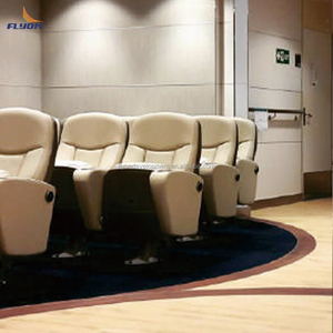 Flyon Theater <b>Chair</b> Auditorium Seating Foldable Adjustable Manual <b>Recliner</b> Modern Design Commercial Furniture School Gym Use - Product Image 6