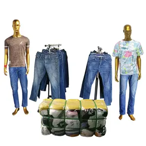 Мужские джинсовые брюки bea, джинсовая одежда, использованная одежда