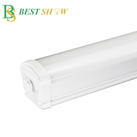 Lámpara LED a Prueba de Vapor de 150 cm, 60 cm, 120 cm, Lámpara LED Triproof de 50 W, 54 W, 60 W, 80 W, Luz Industrial de 18 W, 36 W, Blanco Frío, Impermeable
