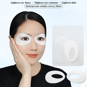 Mascarilla de Hidrogel Cristalino Reafirmante de Té Verde y Algas Veganas, Parche Hidratante Antiarrugas para Ojos Secos, Marca Privada, Para Todo Tipo de Piel, OEM - Product Image 2