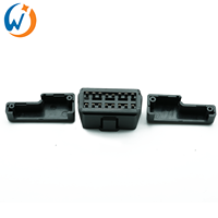Carcasa tipo OBD L, reemplazo de recuperación Universal J1962, carcasa OBD macho, conector OBD2 de 16 Pines, enchufe OBD II automotriz