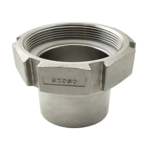 Raccord de tuyau DIN 2817/EN14420, coupleur femelle, raccord <span class=keywords><strong>GI</strong></span>, queue de tuyau lisse ou dentelée - Product Image 2