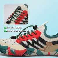 Chaussures de sport Yoris noires à bout large pour la plage et la marche aquatique, chaussures de sport pieds nus pour la gym, le fitness, le yoga et la course à pied pour hommes