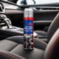 Glodway Mousse Nettoyante Puissante en Spray au Citron pour Tapis, Cuir PU, Panneaux de Porte et Toit de Véhicule – Éliminateur de Taches pour l'Intérieur Automobile