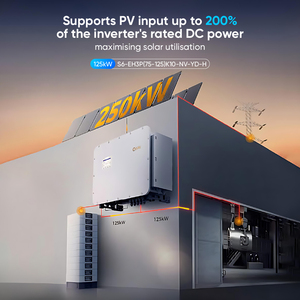 Solis MPPT năng lượng mặt trời biến tần 80kw 100kw 125kw 3 giai đoạn PV lai biến tần cho thương mại năng lượng mặt trời hệ thống - Product Image 4