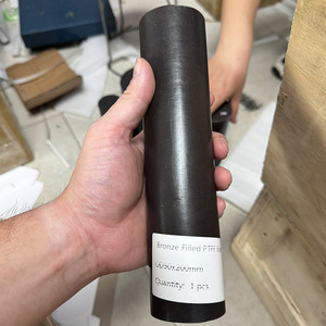 Nhà Máy Giá Carbon đầy gia cố <span class=keywords><strong>PTFE</strong></span> ép đùn que mịn không dính màu đen <span class=keywords><strong>PTFE</strong></span> <span class=keywords><strong>Graphite</strong></span> que - Product Image 5