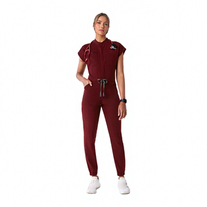 Combinaison Médicale Unisexe Tendance avec Logo Personnalisé, Tenue d'Infirmière Une Pièce, Jogger, Hôpital, Médecin, Clinique, Tissu Doux, Ensembles de Blouses Médicales - Product Image 1