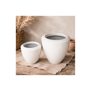 Pots de jardin en fibre de verre à prix de gros, pots à fleurs au design moderne, écologiques, durables, fournisseur du Vietnam - Product Image 1