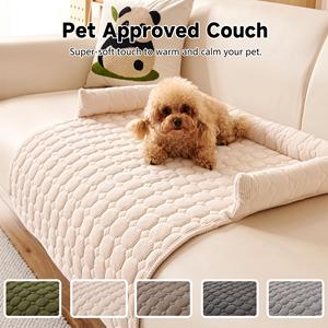 Housse de <span class=keywords><strong>canapé</strong></span> antidérapante <span class=keywords><strong>pour</strong></span> animaux de compagnie, résistante aux griffures, durable, en coton personnalisé, protection de meubles <span class=keywords><strong>pour</strong></span> <span class=keywords><strong>chat</strong></span> et chien, tapis <span class=keywords><strong>pour</strong></span> animaux de compagnie à double usage - Product Image 1