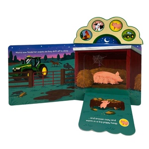 <span class=keywords><strong>Libro</strong></span> de Sonidos de Animales de Granja Interactivo, Juguete Educativo para Niños Pequeños, Good Night Tractor Lift - Product Image 3