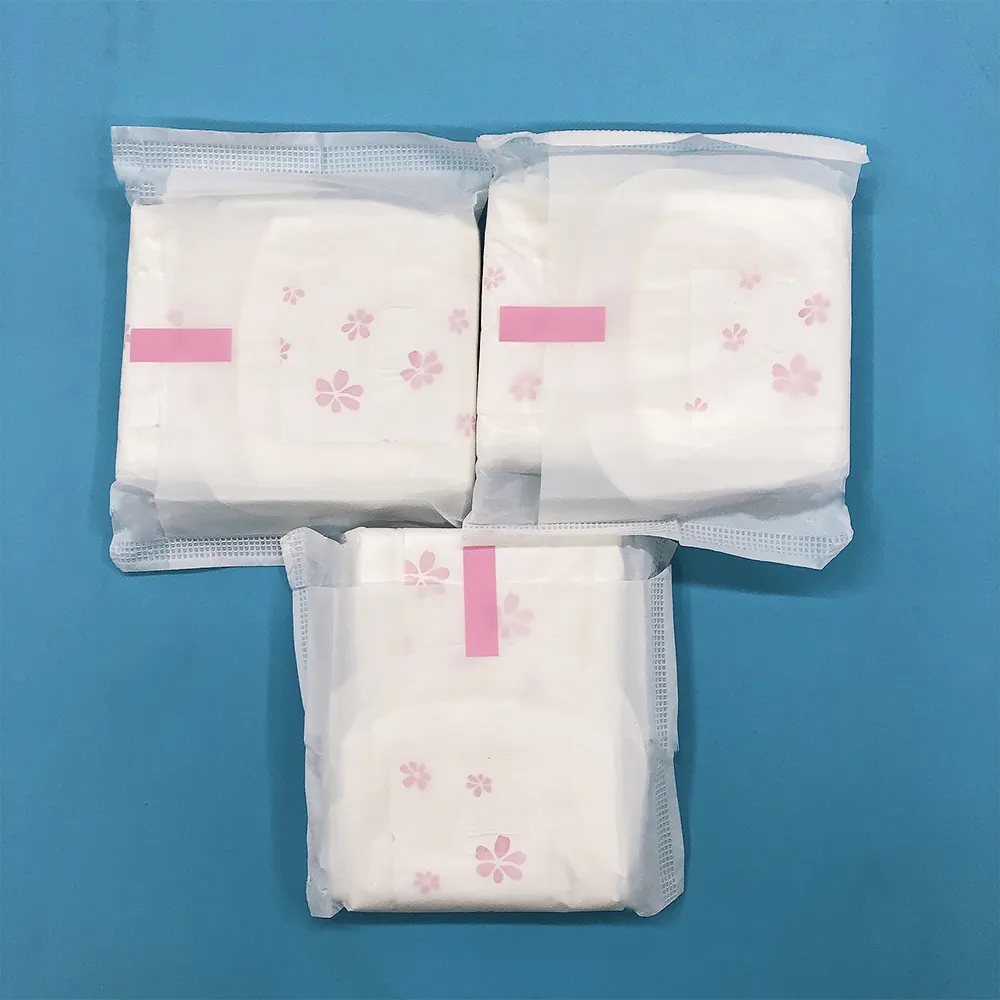 Girls Women with Lady Menstrual Overnight Sanitary Pads Sanitary Napkins with Wings