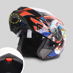 Sports uniques Aria Vega DOT approuvé vélo Double visière casques de <span class=keywords><strong>moto</strong></span> intégral - Product Image 4