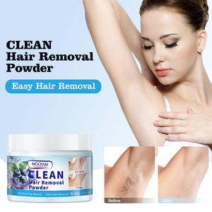 5 minuti di efficienza Private Label naturale organico a base di erbe completo indolore depilatorio uomini e donne permanente di rimozione dei capelli in polvere - Product Image 2