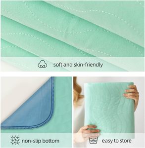 Alas Kasur Anjing Anti Selip, Dapat Dicuci, Tahan Air, dan Dapat Digunakan Kembali untuk Latihan Hewan Peliharaan - Product Image 2