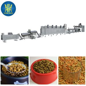 Línea de producción de extrusora de acero inoxidable para perros, 4 toneladas/h, 30 años, fábrica de China, completamente automática, pescado, camarones, comida para mascotas - Product Image 3