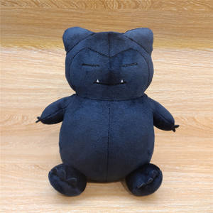 Commercio all'ingrosso nuovo stile Pokemon peluche <span class=keywords><strong>nero</strong></span> fulmine <span class=keywords><strong>Pikachu</strong></span> peluche Bulbasaur Snorlax peluche bambola - Product Image 3