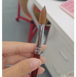 Yüksek kalite yeni tasarım kolu Kolinsky akrilik çivi fırça akrilik Kolinsky saf Kolinsky çivi resim fırçası - Product Image 2
