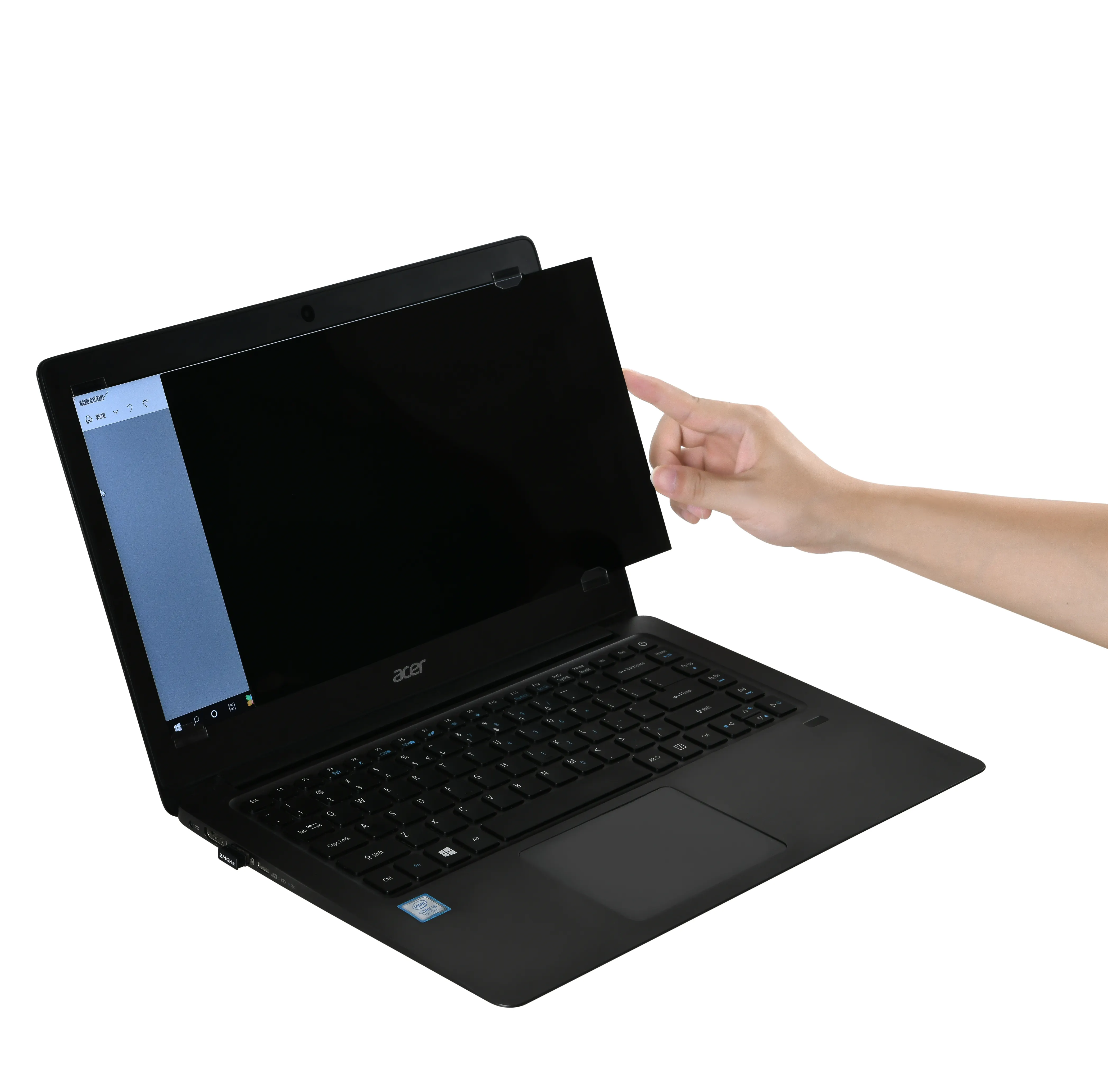 बेस्टसेलर विरोधी जासूस गोपनीयता स्क्रीन रक्षक के लिए कंप्यूटर और लैपटॉप यूवी संरक्षण आसान स्थापित करने के लिए दोनों पक्षों पर उपलब्ध