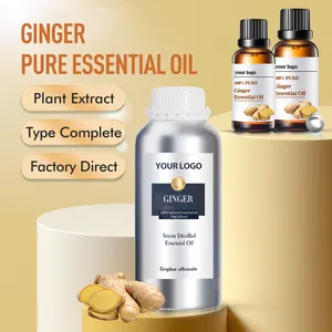 2023 Private Label Bald Hair Treatment Serum Ginger Oil Fast Hair Growth Treatment For Men Women