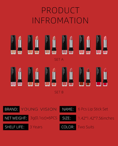 Productos Chinos al por Mayor, Juego de Labiales <span class=keywords><strong>Kiss</strong></span> Beauty de Larga Duración, Acabado Mate Suave, Color de Alta Pigmentación, Cosmético para Labios, Maquillaje - Product Image 4