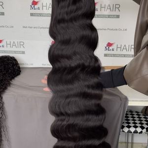 Peluca Transparente HD de Cabello Humano Remy Brasileño, 180% de Densidad, Ondulado Profundo, 40 Pulgadas, Sin Pegamento, con Cabello de Bebé, Oferta Especial - Product Image 3