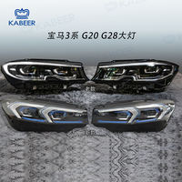 2023 phare laser G20 pour BMW série 3 2018 G28 G20 phares LED ancienne mise à niveau vers la mode version lifting modifier phare