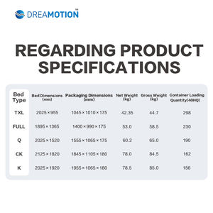 Base de Cama Ajustable de Metal Dreamotion con Múltiples Tamaños de Cama, Alta Calidad, Venta al por Mayor - Product Image 4