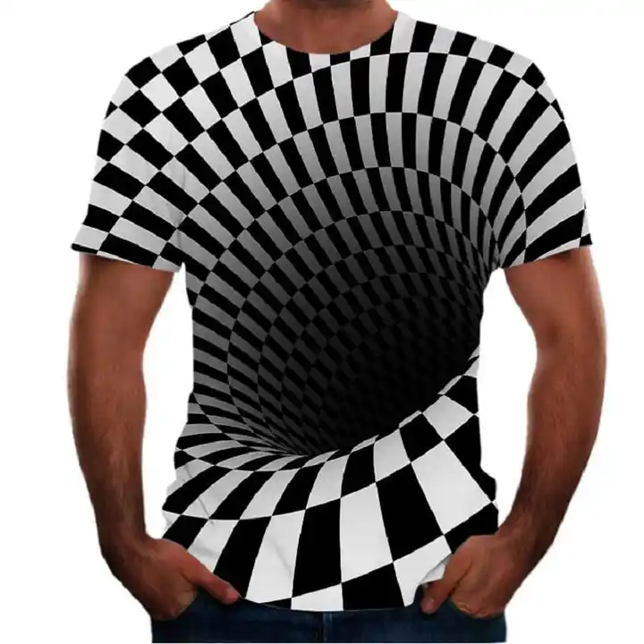Checkered Summer 2022 Graphic T-Shirt