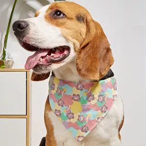 Zhejiang acessórios para cabeça de cachorro, bandana, logotipo personalizado, admite cachorro