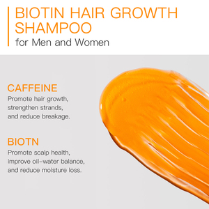 Champú con Biotina para el Crecimiento <span class=keywords><strong>del</strong></span> Cabello, para Cabello Fino, para Mayor Densidad y <span class=keywords><strong>Contra</strong></span> <span class=keywords><strong>la</strong></span> Caída <span class=keywords><strong>del</strong></span> Cabello, para Hombres y Mujeres, Marca Privada OEM - Product Image 5