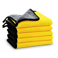 Serviette de lavage auto en microfibre personnalisée, ultra douce, très absorbante, séchage rapide, sans peluches, sans rayures, pour voiture, cuisine, maison