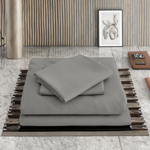 Conjunto de Lençóis <span class=keywords><strong>Queen</strong></span> <span class=keywords><strong>Size</strong></span> 100% Poliéster 200TC para Todas as Estações - Product Image 3