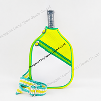 Housse de raquette de pickleball en néoprène avec impression intégrale OEM, pochette en néoprène, impression de logo personnalisée, faible MOQ