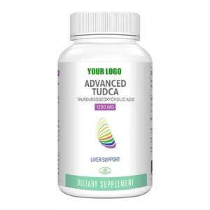 TUDCA Vegan capsule GMP certificato supporto epatico integratore per gli uomini sali biliari per il fegato Detox purificare la salute della cistifellea