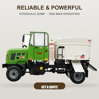 Camion malaxeur à béton autochargeur 110KW, mini mobile autochargeur pour projets d'ingénierie