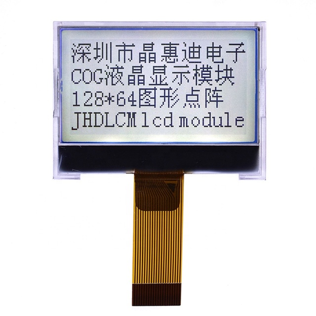 lcd display module JHD12864-G106BTW-G