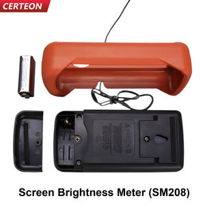 SM208E เครื่องวัดความสว่างหน้าจอแบบพกพา RGB LCD <span class=keywords><strong>LED</strong></span> แผง แสงดิจิทัล การปรับเทียบ ถือค่าสูงสุด ทดสอบ เครื่องวัดความสว่าง - Product Image 4