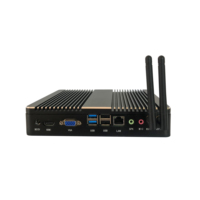 2025 Inter Smart Fanless IPC7000A Industrial Computer Supports Intel 3rd Gen CPUs MSATA Disks VGA+HDMI 1080P 8USB