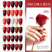 Vinimay Rose Red Gel Polish Set 30 Couleurs Vernis à Ongles Gel Professionnel Prêt à Expédier Collection de Vernis Gel à Séchage Rapide