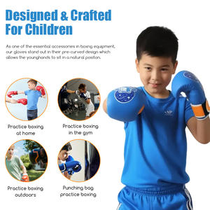 6oz 8oz Gants De Boxe pour Enfants Boxe PU Cuir Formation Gants De Boxe Gants De Boxe Personnalisés - Product Image 3