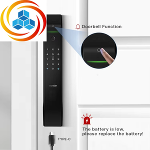 Cerradura de Puerta Inteligente con Huella Dactilar Totalmente Automática Tenon D7pro, Cuerpo de Aluminio, Tarjeta de Memoria, Teclado Digital WiFi, Apertura por Vena de la Palma - Product Image 5