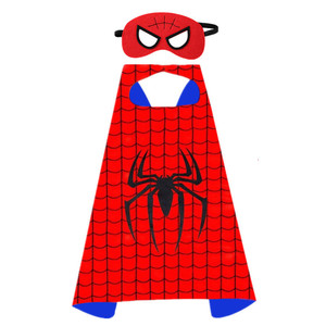 Wholesale 31 Designs Kids Halloween Pretend Party Capes <strong>Costume</strong> Superhero Captain Theme Capes Mask for Kids Cosplay Capes - Product Image 4